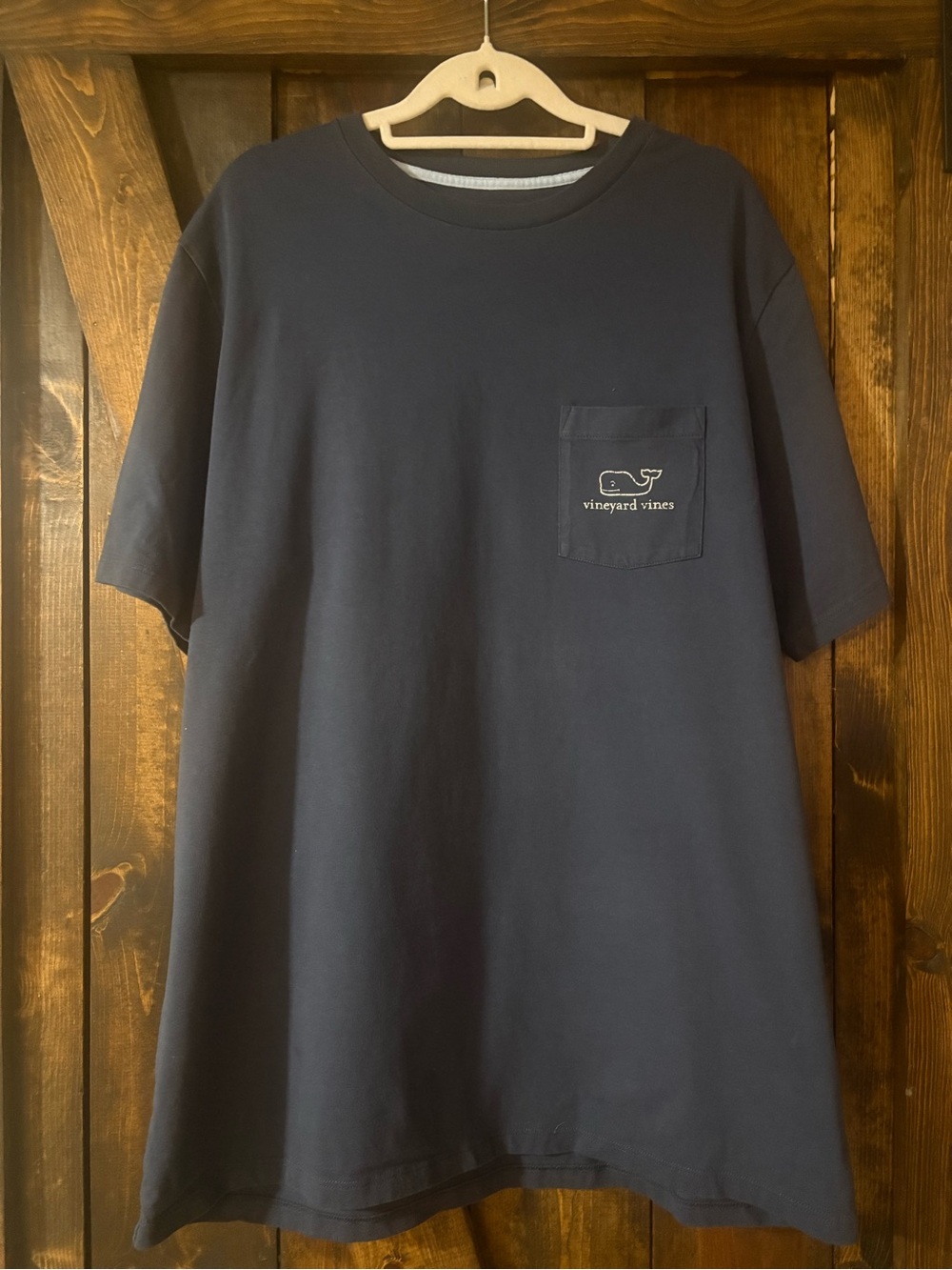 vineyard vines Classic Whale Pocket T-Shirt Blue Large